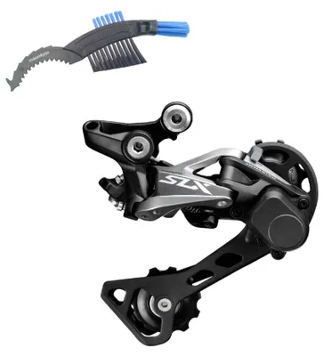 Produktbild von Shimano SLX RD-M7000 Schaltwerk 11 Fach inkl. maxxi4you Fahrrad Kettenbürste