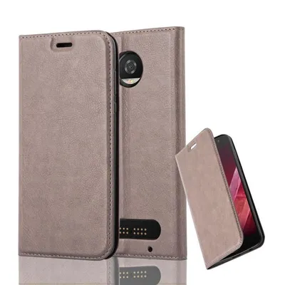 Zdjęcie produktu dla Cadorabo DE-114481, Motorola, Motorola MOTO Z2 PLAY / Z2 FORCE, Brązowy