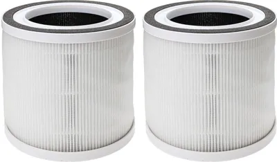 Produktbild von vhbw 2x Luftilter kompatibel mit TCL Breeva A1, A1W Luftreiniger - Kombifilter Vorfilter + HEPA + Aktivkohle