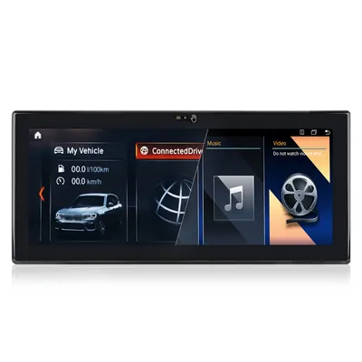 Image de 128GB Carplay pour BMW 1 Series F20 F21 NBT EVO ID5 ID6 à partir de 2016 écran Android Navi Bluetooth écran tactile