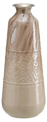 Vase aus Eisen, mehrfarbig, 28 x 28 x 68 cm