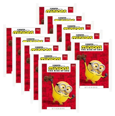 Obrázek produktu pro Minions - Hledání minibossů - Sběratelské samolepky - 10 sáčků
