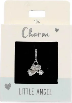 Produktbild von DEPESCHE Charm Express yourself Engel silber