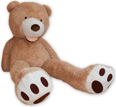 Produktbild von XXL Teddybär Riesen Teddy Plüsch Bär Plüschbär Kuscheltier 260cm Kuschelbär