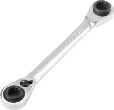 Produktbild von TOOLCRAFT TO-5355795 Doppel-Ringratschenschlüssel-Satz Schlüsselweite (Metrisch) 10 - 19 mm