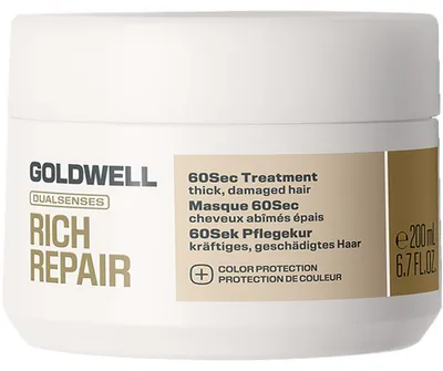 Obrázek produktu pro Goldwell Dualsenses Rich Repair 60sec Treatment 200 ml
