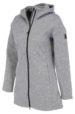 Produktbild von ELKLINE MORNING DEW Damen Winddichter Strick-Fleecemantel