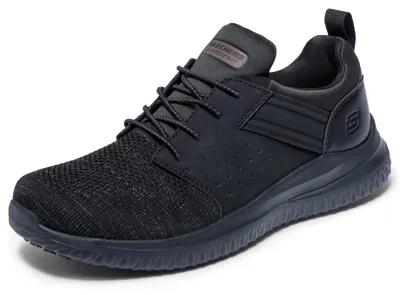 Immagine prodotto di Skechers DELSON 3.0 OTERON Sneaker da lavoro da uomo 200291EC BLK Nero, numero di scarpe: 42,5 EU