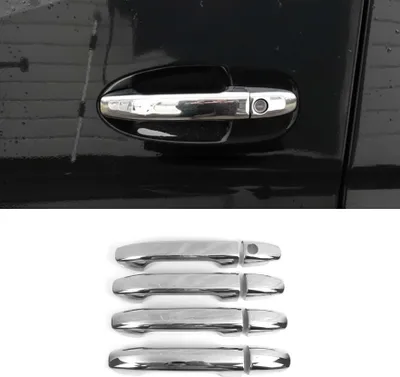 Image de Couverture de poignée de porte pour Mercedes Sprinter 2018-2025 Acier Inox 8Pcs