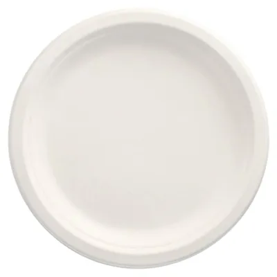 Image de PAPSTAR 89422 100 PAPSTAR Zuckerrohr-Teller pure 23,0 x 23,0 cm