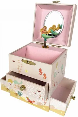 Image de Boîte à musique avec tiroirs Trousselier - La Petite Sirène