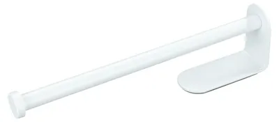 Keukenrolhouder Nio, Alu, selbstklebend, 27,5×4,5×7 cm, weiß