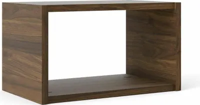 Produktbild von Dmora Wandregal Karina 43,6x25x25,8 cm Braun, ein Regalboden