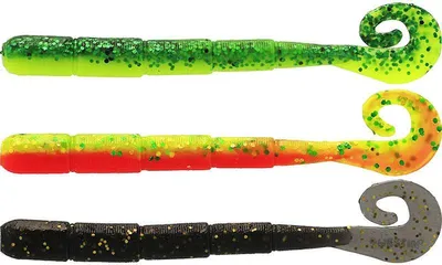 Produktbild von Westin Ned Worm Curltail 5cm 0,5g - Gummiköder, Farbe:Dark Water Mix 23