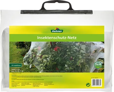 Produktbild von Dehner Insektenschutz-Netz, ca. 5 x 2.1, Kunststoff, weiß