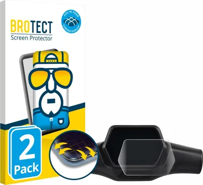 Produktbild von 2x BROTECT Fullscreen Schutzfolie für Segway Ninebot ZT3 D / ZT3 Pro D Displayschutz Folie Fullcover Klar Transparent