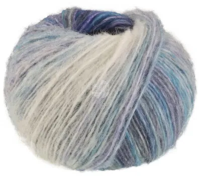 Produktbild von Lana Grossa - Picasso 0013 weißblau hellblau graublau jeans himmelblau dunkelblau
