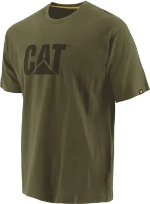 Image de Caterpillar T-shirt manches courtes homme avec logo CAT FS4251 (M) (Vert)