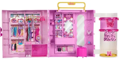 Produktbild von Barbie DELUXE STYLE Closet Playset, Puppenschrank, 3 Jahr(e)