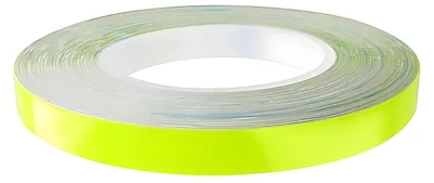 Immagine prodotto di Adesivi per cerchi, colore giallo neon, dimensioni 7x9000 mm, compatibili con Yamaha Aerox 50 dal 1999 in poi