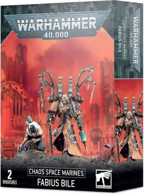 Produktbild von Warhammer 40.000 Chaos Space Marines Fabius Bile