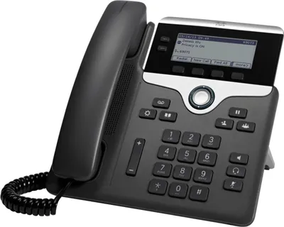 Produktbild von Cisco CP-7821 Telefon, Rufnummernanzeige, Freisprechfunktion, Ethernet
