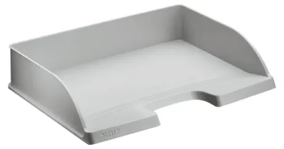 Image de Leitz 5218-00-85 5218 Corbeille à courrier Standard Plus, A4 horizontal, polystyrène, gris