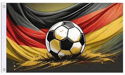 Produktbild von Flagge 90 x 150 Deutschland Fanfahne 4