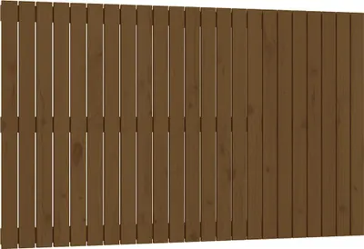 Produktbild von vidaXL Wand-Kopfteil Honigbraun 147x3x90 cm Massivholz Kiefer