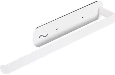Produktbild von Magnetischer Küchenrolle, weiß, kohlenstoffstahl, ohne Bohren, Küchenrolle, Wand, Küchenrolle