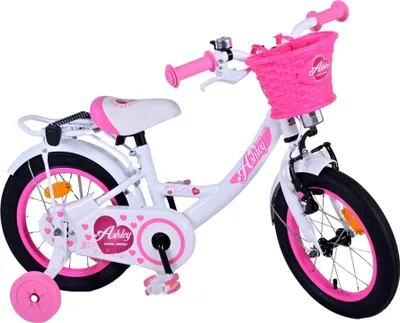 Produktbild von Volare Ashley Kinderfahrrad - Mädchen - 14 Zoll - Weiss