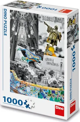 Produktbild von Dino Puzzle 1000 Teile Barcelona