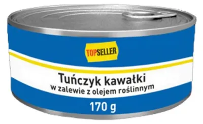 Immagine prodotto di Tops Tuńczyk w oleju roślinnym 170 g