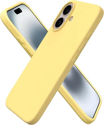 Produktbild von Hülle für Apple iPhone 17 Handy Case Handy Schutz Hülle Silikon Cover Handyhülle, gelb