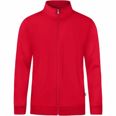 Produktbild von JAKO Uni Sweatjacke Doubletex, Farbe:rot, Größe:XL