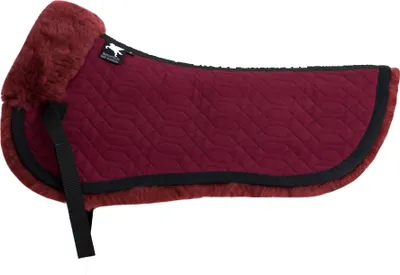 Produktbild von Engel Reitsport Lammfell Sattelkissen (Sakis1) Bordeaux Bordeaux L (18 - 19,5 Inch) 58cm