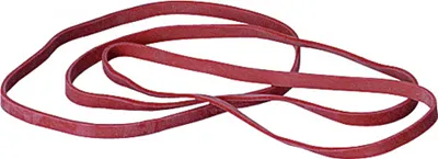 Produktbild von Gummiband 4x130mm rot 1.000g Packung mit 20 Stück