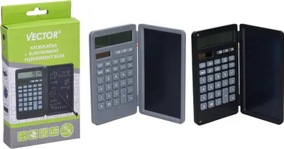 Image de Calculatrice + bloc-notes électronique VECTOR