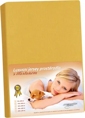 Immagine prodotto di Jersey LUX - 180x200 cm - Senape
