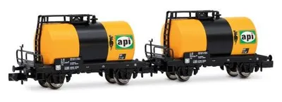 Produktbild von Arnold 2-tlg. Set 2-achs. Kesselwagen Apip FS HN6747