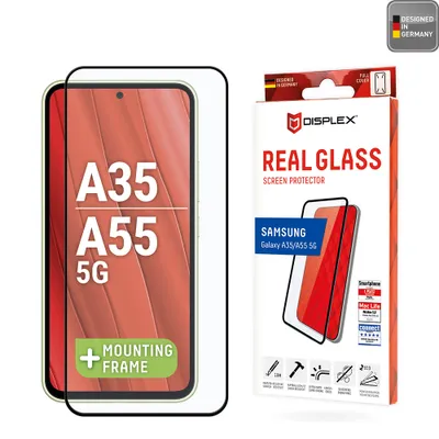 Obrázok produktu pre Displex Premium sklo s plným pokrytím - Samsung Galaxy A35 5G / A55 5G - Čierna