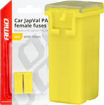 Produktbild von Auto-Sicherung JAPVAL PAL 60A Female 2 Stk. - AMIO-03440 Autozubehör