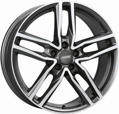 Produktbild von 19 Zoll Alufelge ALUTEC Ikenu 19"x8" 5x112 PCD ET20 66.50mm Felge Graphit Frontpoliert