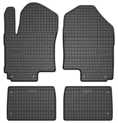 Zdjęcie produktu dla Dywaniki gumowe do BAIC Beijing 3 2023- (SUV) – 4 szt., czarne, dopasowane – Wielganizator SolidPRO