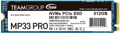 Obrázok produktu pre Team Group MP33 PRO, 512 GB, M.2, 2100 MB/s