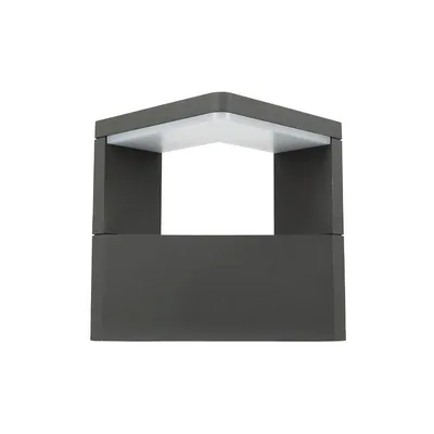 Productafbeelding van HEITRONIC LED wandlamp met bewegingsmelder, BONITA, buitenwandlamp, zwart, met sensor