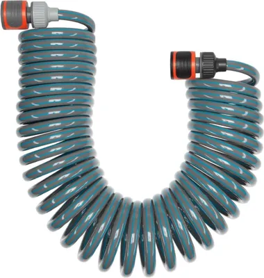 Produktbild von Gardena 4647-20 Spiralschlauch Set 10m mit Brause & Hahnverbinder 9mm