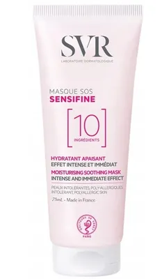 Immagine prodotto di SVR Sensifine SOS Maschera idratante e lenitiva, 75 ml