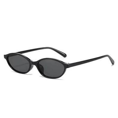 Produktbild von Cat-Eye Sonnenbrille Damen – Retro Ovale Vintage Brille mit UV400 Schutz