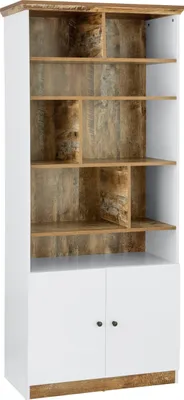 Produktbild von Claire | Bücherregal 8 Open WhiteOak